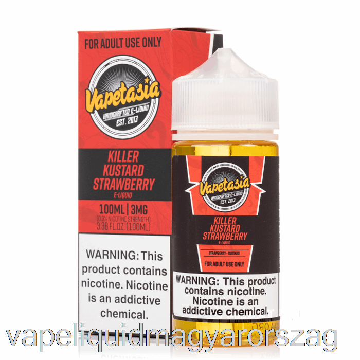 Killer Kustard Eper - Vapetasia - 100ml 3mg Vape Toll